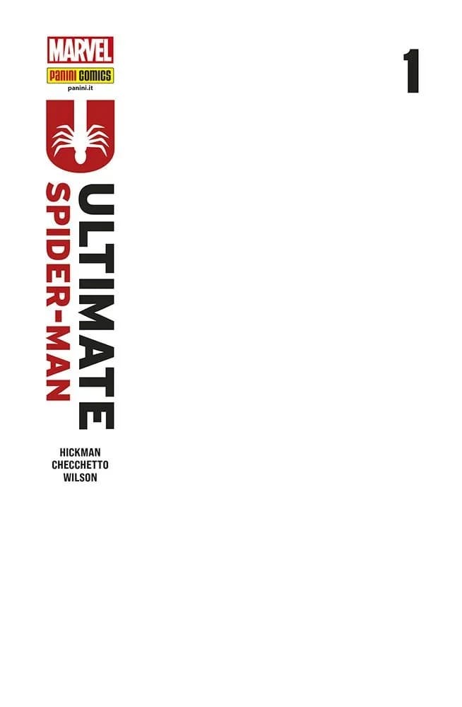 ULTIMATE SPIDERMAN 1 BLANK VARIANT