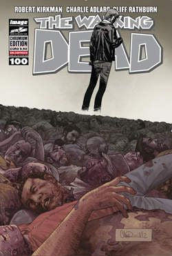 THE WALKING DEAD 100-CHROMIUM COVER