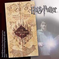 HARRY POTTER REP.1/1 MARAUDER´S MAP