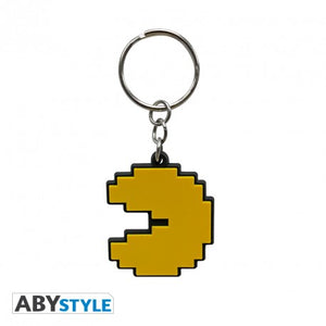 PAC MAN PVC KEYCHAIN