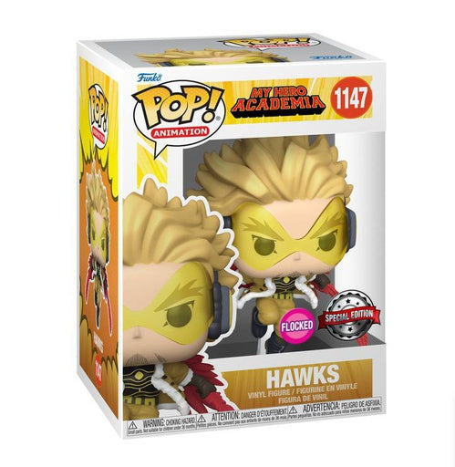 MHA S9 HAWKS FLOCKED SPECIAL POP