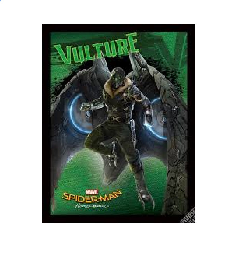 MARVEL SPIDER-MAN HOMECOMING VULTURE QUADRO IN CORNICE