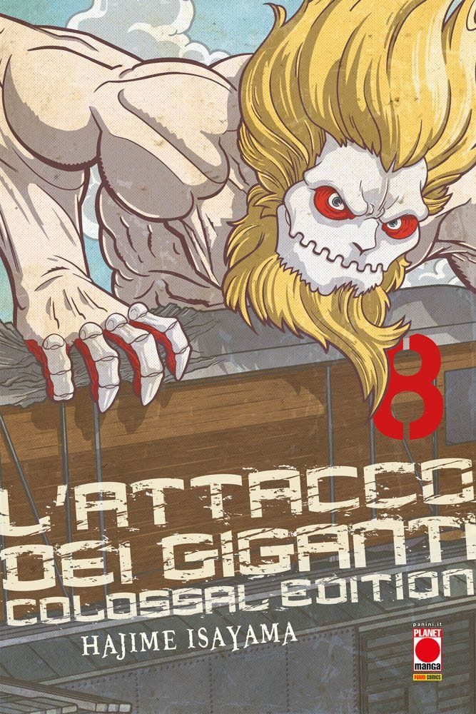 L'ATTACCO DEI GIGANTI COLOSSAL ED.8