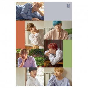 BTS GROUP COLLAGE POSTER