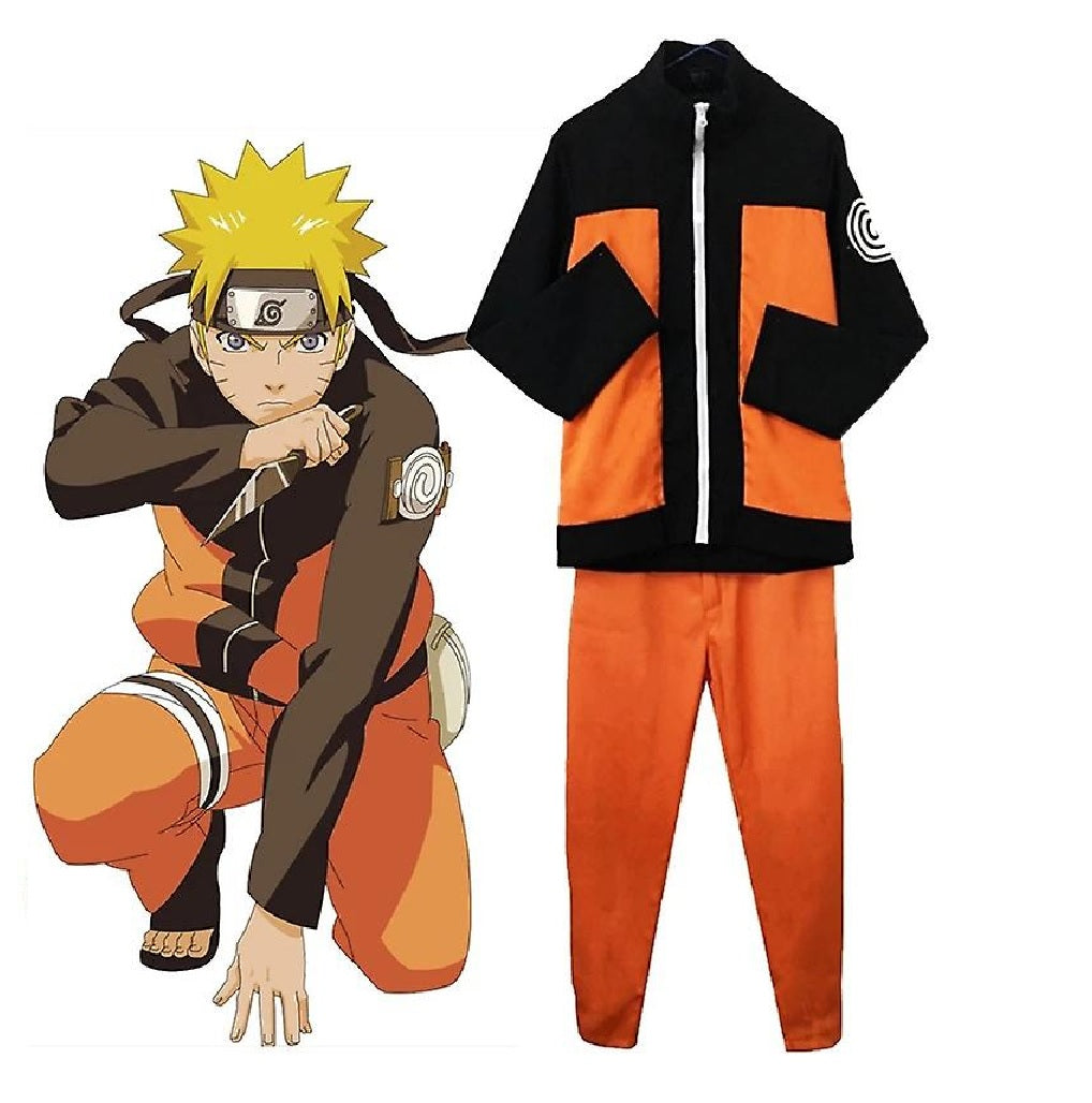 Costume Carnevale Cosplay Unisex Naruto Uzumaki